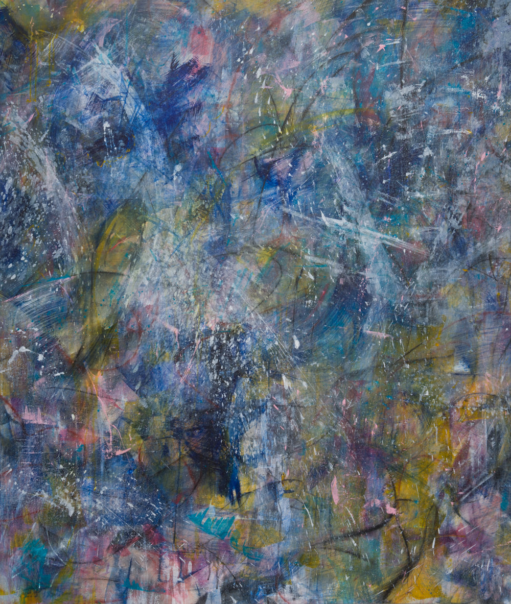 Catherine Gutsche: abstract artist using cold wax and oils